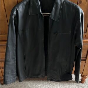 Classic Black Leather Jacket